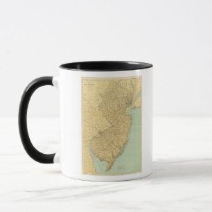 New Jersey Map Mug