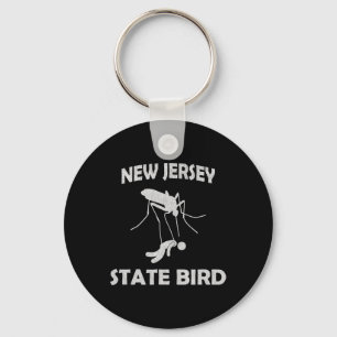 New Jersey Mosquito State Bird Funny Outdoors  Keychain