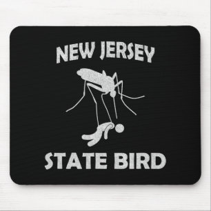 New Jersey Mosquito State Bird Funny Outdoors Mouse Pad