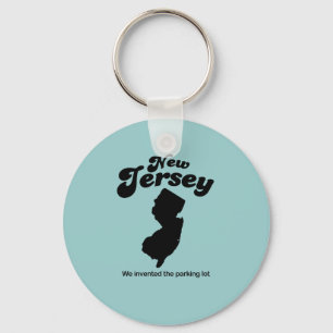 New Jersey Motto - We invented the parking lot Keychain