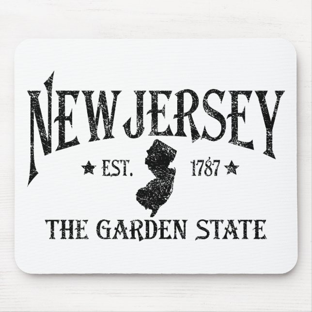 New Jersey Mouse Pad (Front)