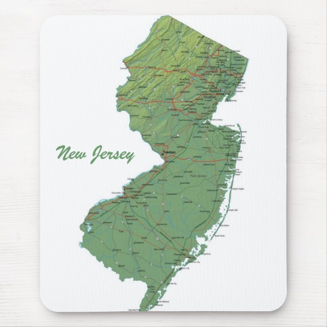 New Jersey Mousepad (Front)