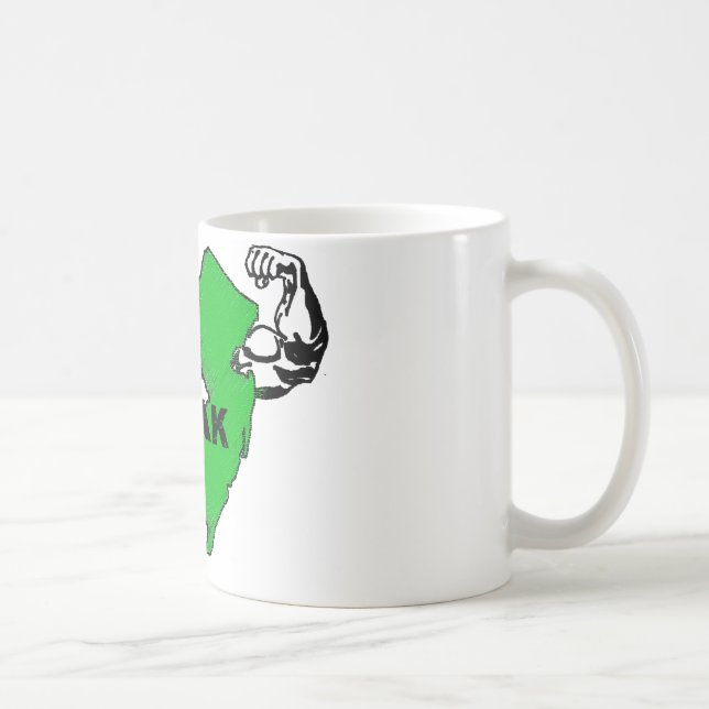 New Jersey: Not For The Weak Coffee Mug (Right)
