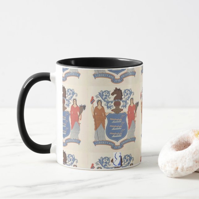 New Jersey Original 1776 State Seal Mug (With Donut)