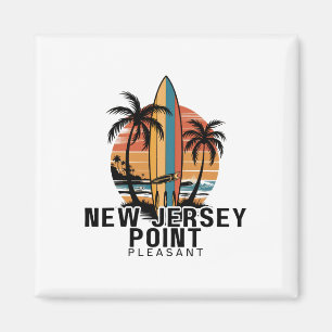 New Jersey Point Pleasant Surfing Surfer _1 Magnet