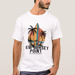 New Jersey Point Pleasant Surfing Surfer _1  T-Shirt