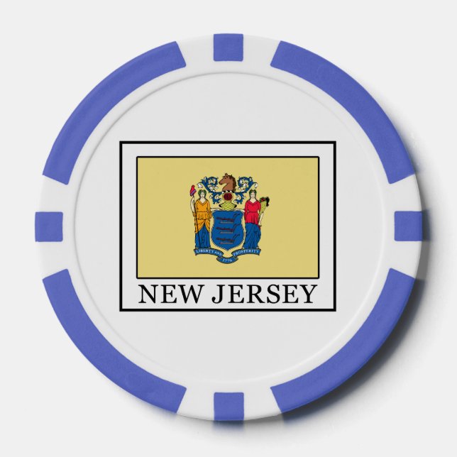 New Jersey Poker Chips (Front)