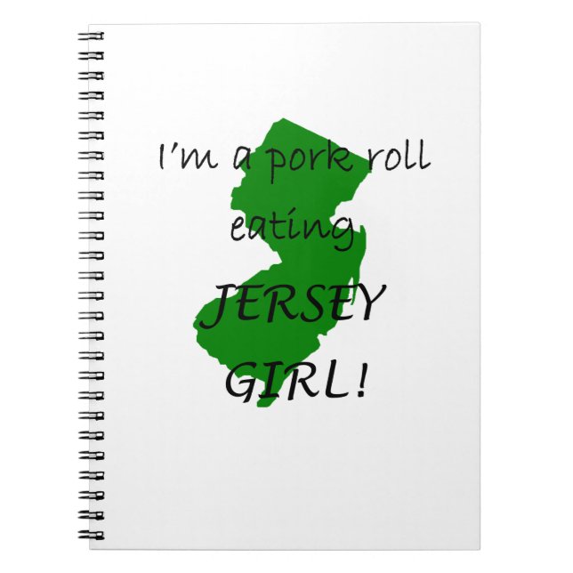 New Jersey Pork Roll Notebook (Front)