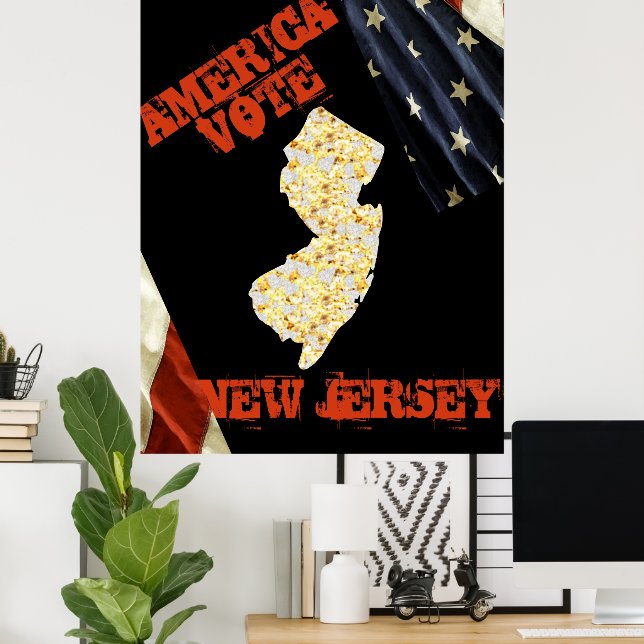 NEW JERSEY  POSTER (Home Office)