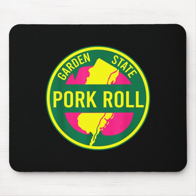 New Jersey Rk Roll Nj Garden State Parkway Sign Gr Mouse Pad (Front)
