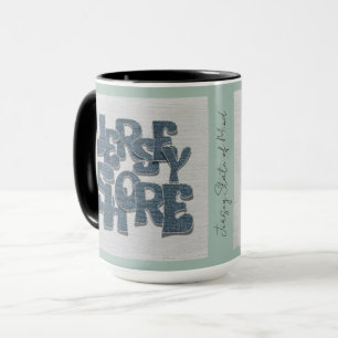 New Jersey Shore Denim Mug