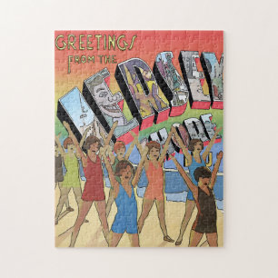 New Jersey, Shore Vintage, Jigsaw Puzzle