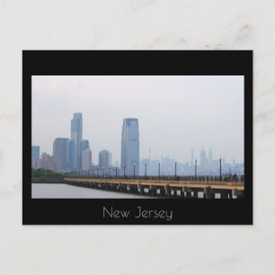  New Jersey Skyline Postcard 