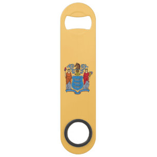 New Jersey State Flag Bar Key