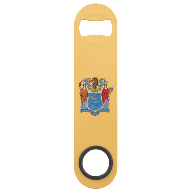 New Jersey State Flag Bar Key (Front)