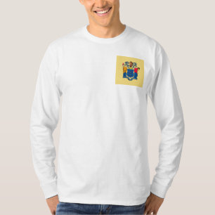 New Jersey State Flag Design T-Shirt