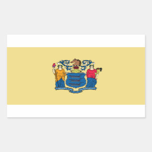 New Jersey state flag Sticker