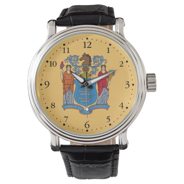 New Jersey State Flag Watch (Front)