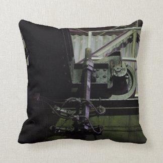 New Jersey Steel Mill Throw Pillow