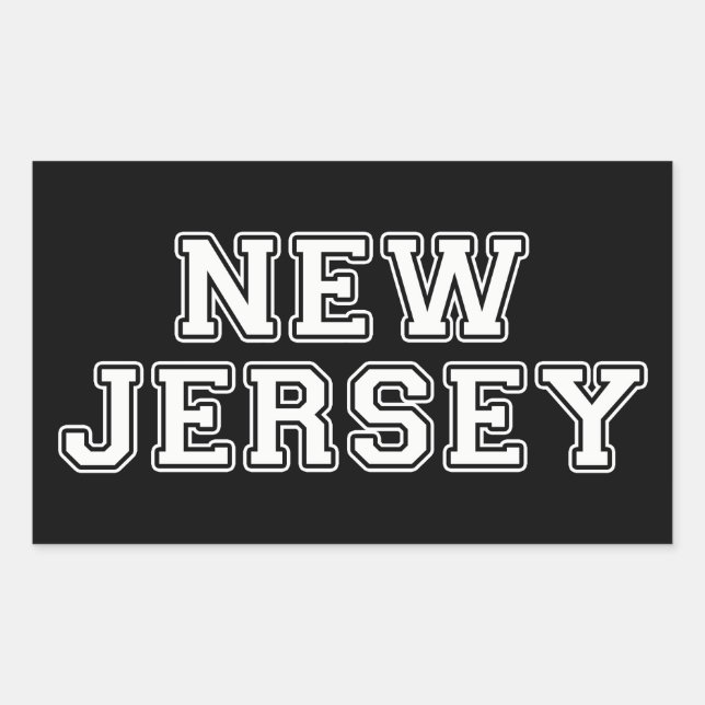 New Jersey Sticker (Front)