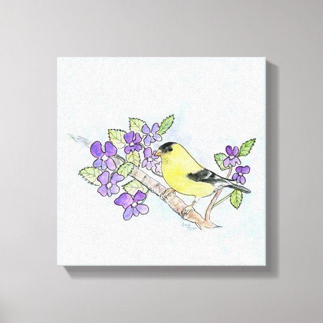 New Jersey Stretched Canvas Print (Front)