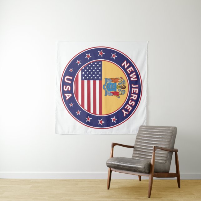 New Jersey Tapestry (In Situ (Horizontal))