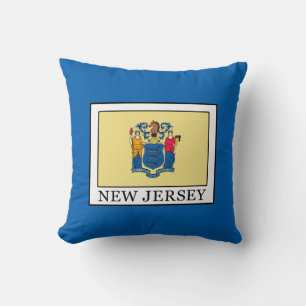 New Jersey Throw Pillow