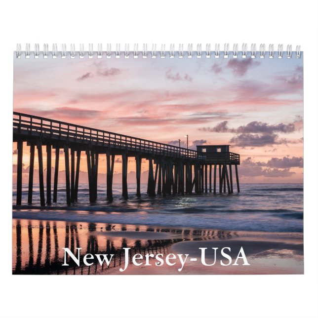 New Jersey-USA Calendar (Cover)