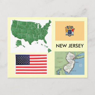 New Jersey, USA Postcard
