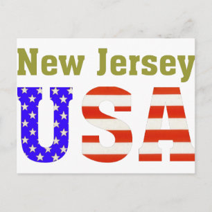 New Jersey USA! Postcard