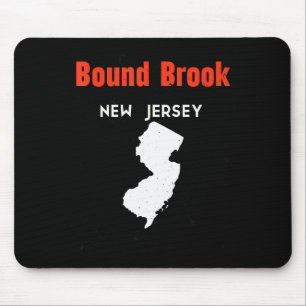 New Jersey Usa State America New Jerseyite Bound B Mouse Pad