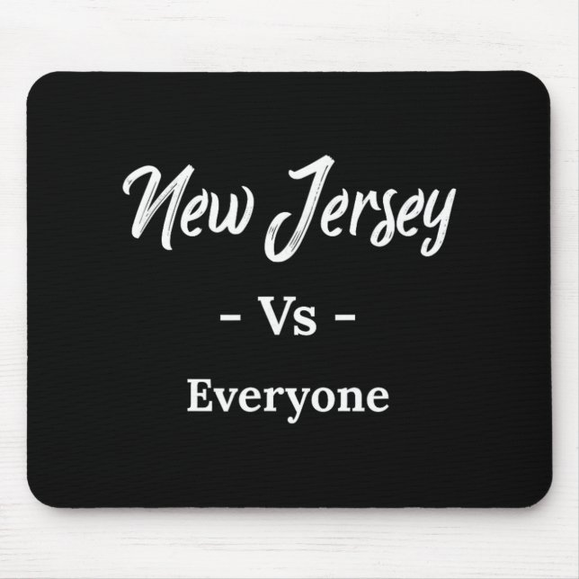 New Jersey Vs Everyone  Mouse Pad (Front)