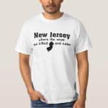NEW JERSEY 'WHERE THE WEAK ARE KILLED AND EATEN' T-Shirt<br><div class="desc">NEW JERSEY 'WHERE THE WEAK ARE KILLED AND EATEN'</div>