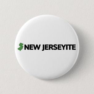 New Jerseyite 2 Inch Round Button