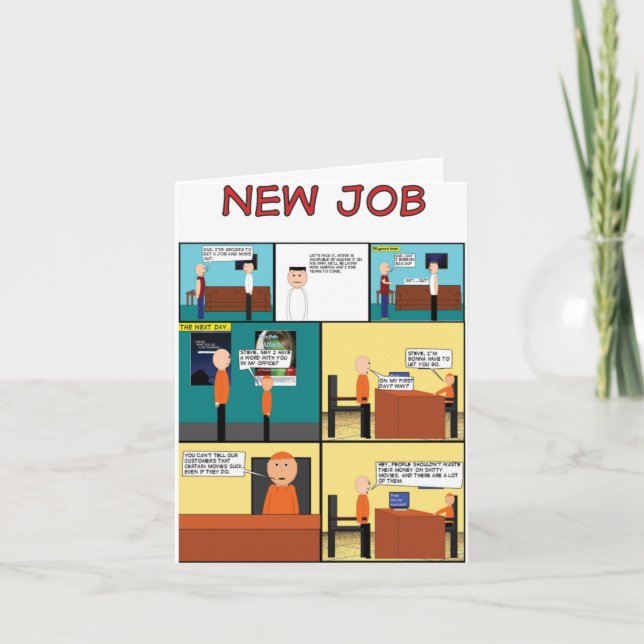 New Job Card (Front)