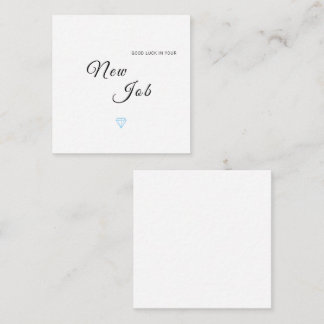 New Job Good Luck Congratulations Card