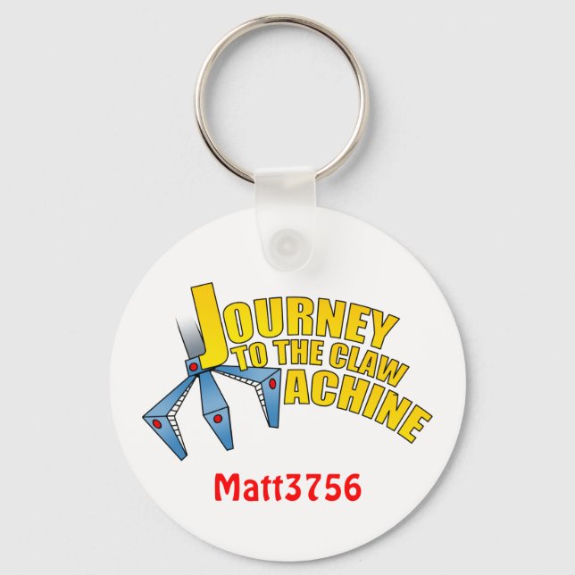 New Journey to the claw title Keychain (Front)