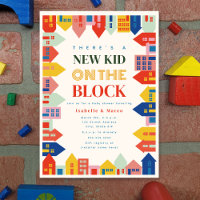 New Kid On The Block Homes Border Baby Shower