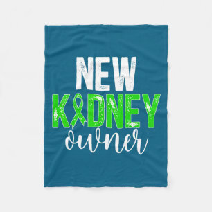 New Kidney Owner St Kidney Transplant Recovery Fleece Blanket