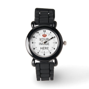 NEW! Kid's Watch - Personalized - Silver Glitter