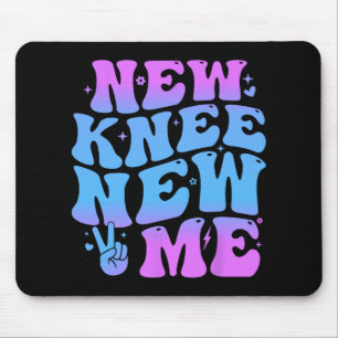 New Knee New Me Funny Knee Replacement Surgery Rec Mouse Pad