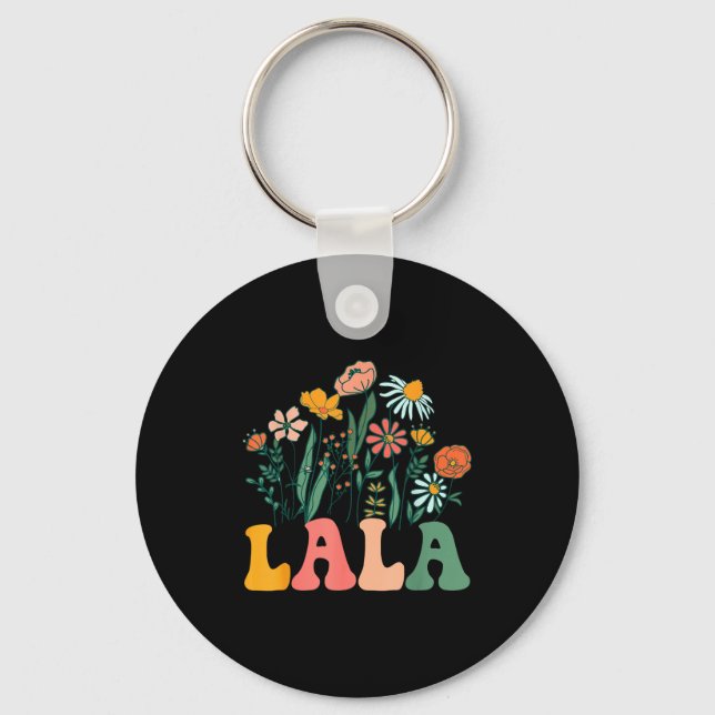 New Lala Wildflower First Birthday &amp; Baby Show Keychain (Front)
