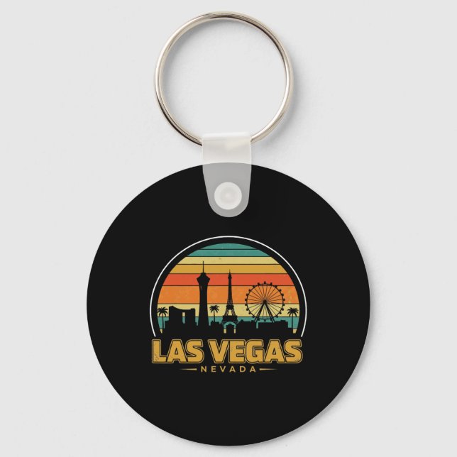 New Las Vegas Love Uni For Holidays In Vegas  Keychain (Front)