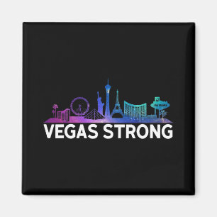 New Las Vegas Strong For Men, Women And Youth  Magnet