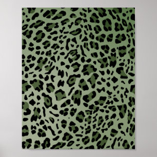 New Leopard Texture 12 Poster