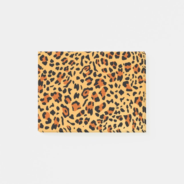 New Leopard Texture 3 Post-it Notes (Front)