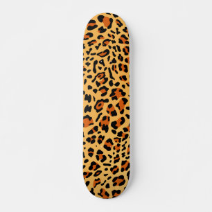 New Leopard Texture 3 Skateboard