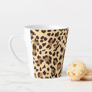 New Leopard Texture 6 Latte Mug
