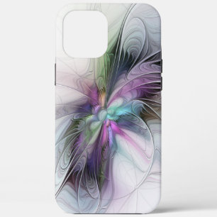 New Life, Colourful Abstract Fractal Art Fantasy iPhone 12 Pro Max Case