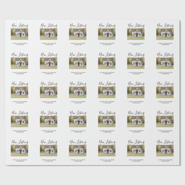 New listing Airbnb booking home vacation travel ca Wrapping Paper (Flat)